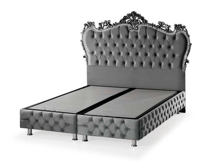 LIT COFFRE AVANGART GRIS