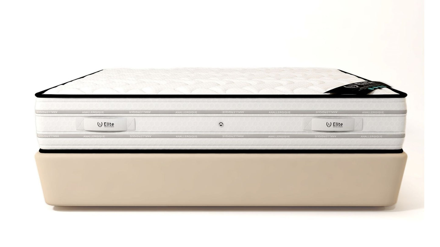 Sommier + Matelas Memoire de Forme 25cm d'Epaisseur