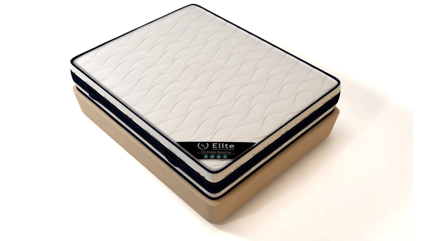 Matelas Elite Memoire de Forme 22cm d'Epaisseur Mémory