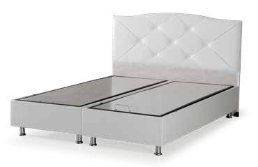 LIT COFFRE ECO BLANC