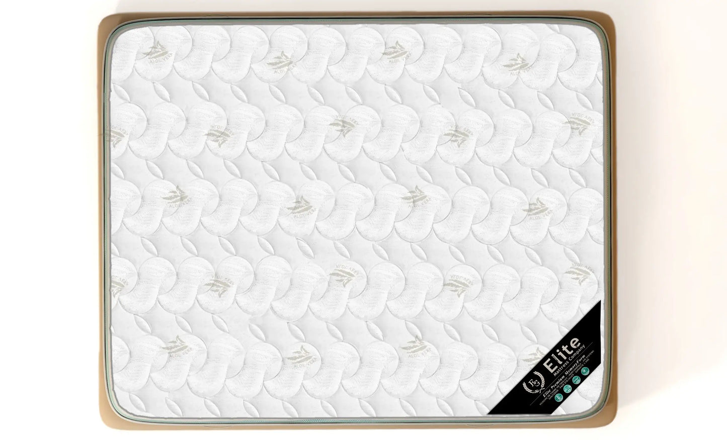 Matelas Elite Memoire de Forme 27cm d'Epaisseur Aloe Vera Mémory