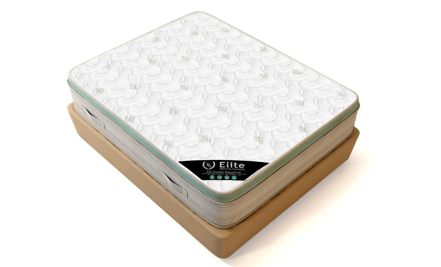 Matelas Elite Memoire de Forme 27cm d'Epaisseur Aloe Vera Mémory